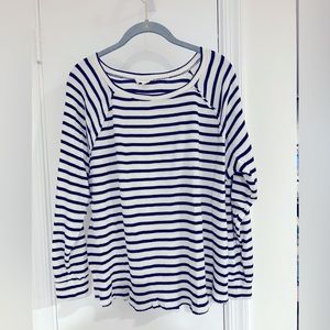 Treasure & Bond long sleeve striped top - Women’s Large